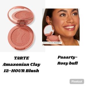 TARTE Amazonian Clay 12-Hour Blush-Paaarty Travel Size NEW IN BOX